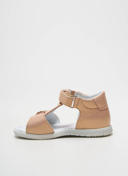 Sandale/Pantofi decupați bej BOPY fată