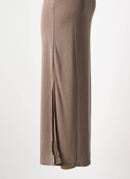 Fustă midi maro VILA femeie