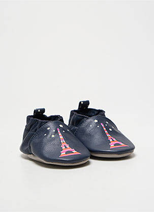 Papuci/Pantofi de casă albastru ROBEEZ fată