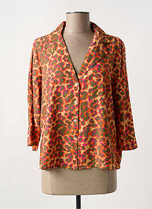 Cămașă maro VILA femeie