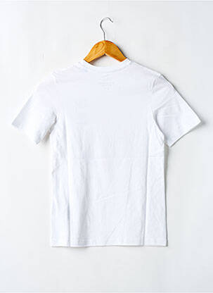 Tricou guler rotund alb JACK & JONES băiat