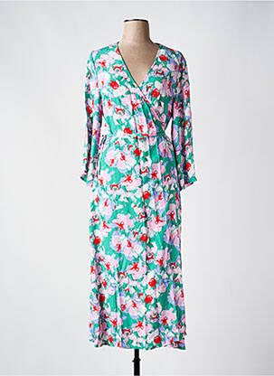 Rochie midi verde VILA femeie