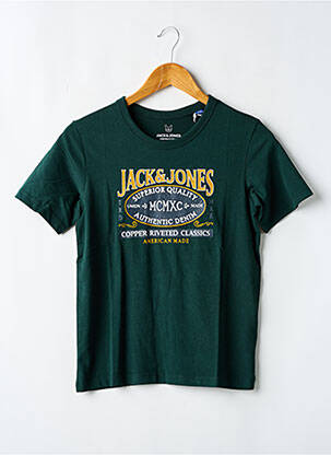 Tricou verde JACK & JONES băiat