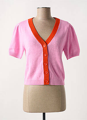 Vestă cu mâneci scurte roz LEVIS femeie