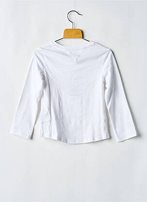 Tricou guler rotund alb TOMMY HILFIGER fată