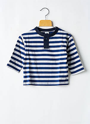 Tricou albastru PETIT BATEAU băiat