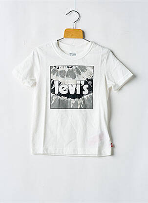 Tricou alb LEVIS băiat
