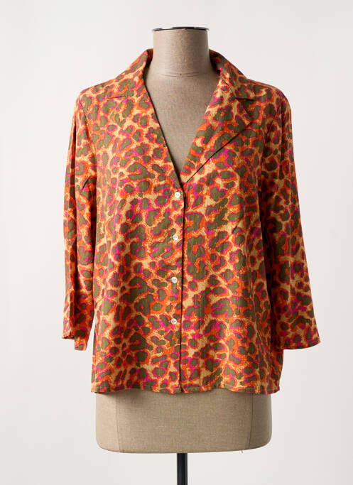 Cămașă maro VILA femeie