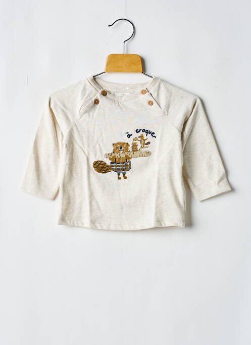 Tricou alb TAPE À L'OEIL băiat