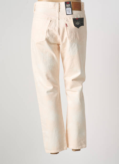 Blugi cu croială dreaptă roz LEVIS femeie