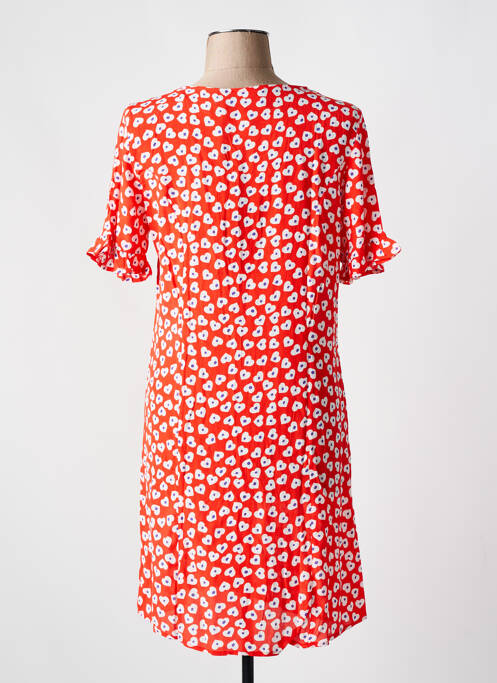 Rochie scurtă roșu PIECES femeie