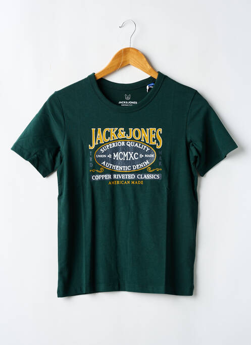 Tricou verde JACK & JONES băiat