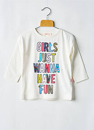 Tricou guler rotund bej BILLIEBLUSH fată