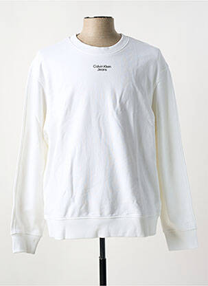 Hanorac alb CALVIN KLEIN bărbat