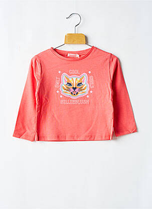 Tricou guler rotund roșu BILLIEBLUSH fată
