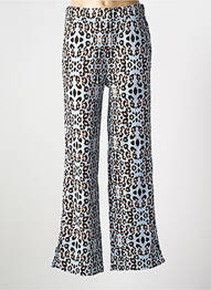 Pantalon larg albastru NOISY MAY femme