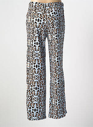 Pantalon larg albastru NOISY MAY femeie