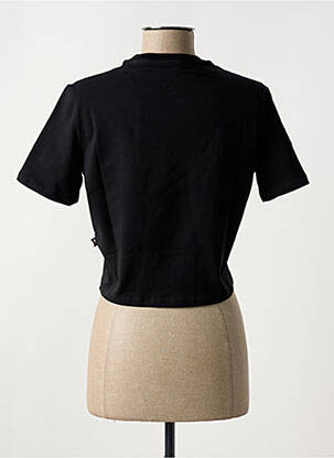Tricou guler rotund negru DICKIES femeie
