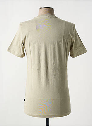 Tricou guler rotund verde PUMA bărbat