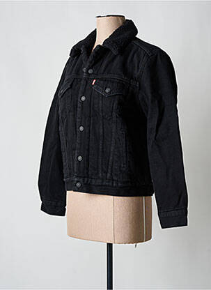 Jachetă de blugi negru LEVI'S femeie