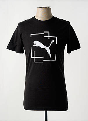 Tricou guler rotund alb PUMA bărbat