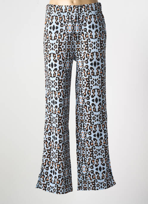 Pantalon larg albastru NOISY MAY femeie