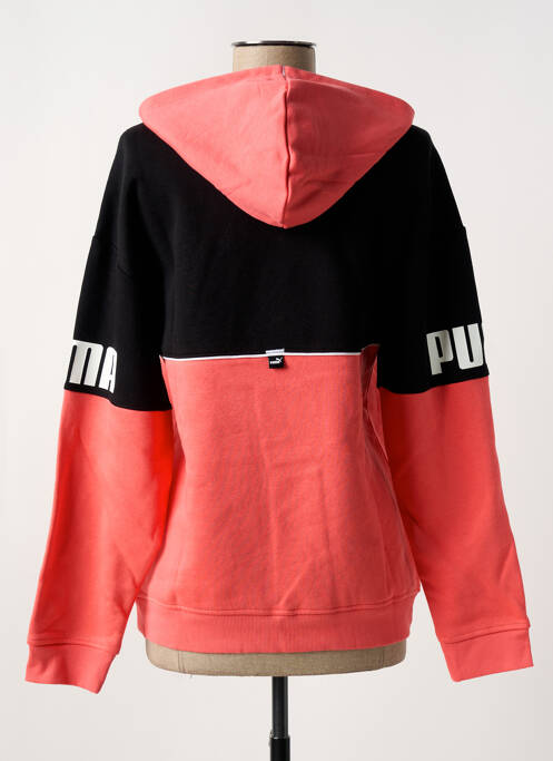Hanorac cu glugă roz PUMA fată