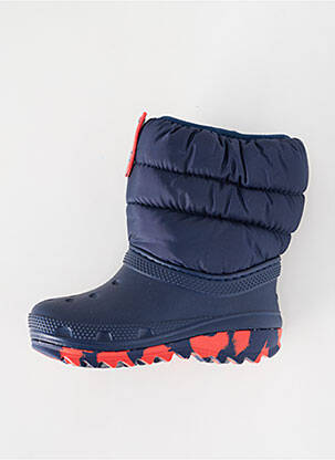 Cizme vârf rotund vârf rotund albastru CROCS copil