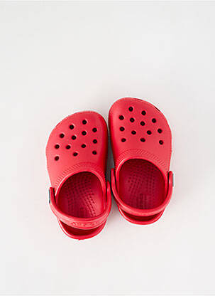 Mulete/saboți vârf rotund vârf rotund roșu CROCS copil