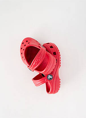 Mulete/saboți vârf rotund vârf rotund roșu CROCS copil
