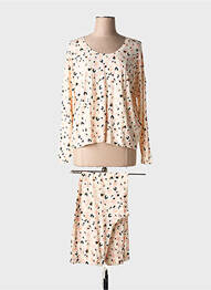 Pijama bej UGG femme