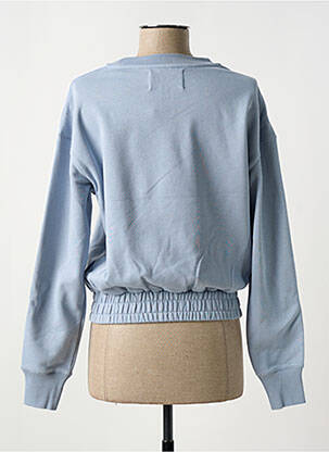 Hanorac guler rotund albastru CALVIN KLEIN femeie