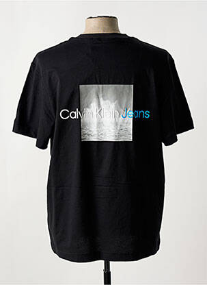 Tricou guler rotund negru CALVIN KLEIN bărbat