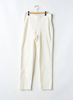 Pantalon drept alb LA FEE MARABOUTEE femeie