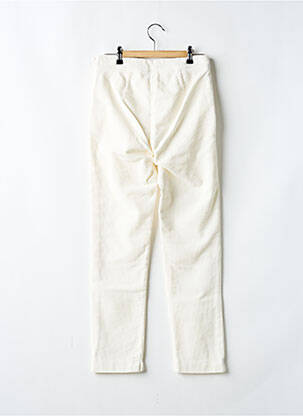 Pantalon drept alb LA FEE MARABOUTEE femeie