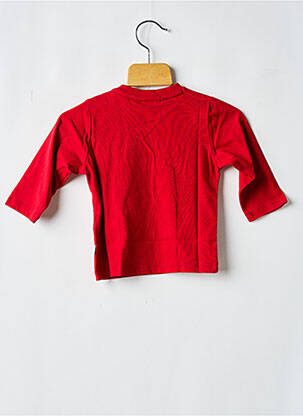 Tricou guler rotund roșu HUGO BOSS băiat