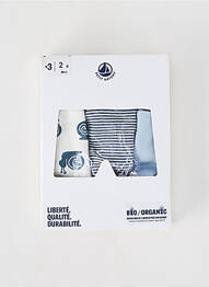 Boxer alb PETIT BATEAU garcon