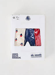 Boxer alb PETIT BATEAU băiat