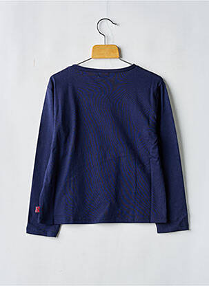 Tricou guler rotund albastru BILLIEBLUSH fată