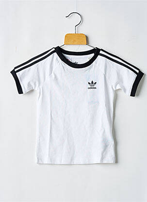 Tricou alb ADIDAS copil