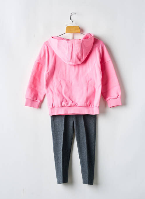 Set sportiv roz ADIDAS fată