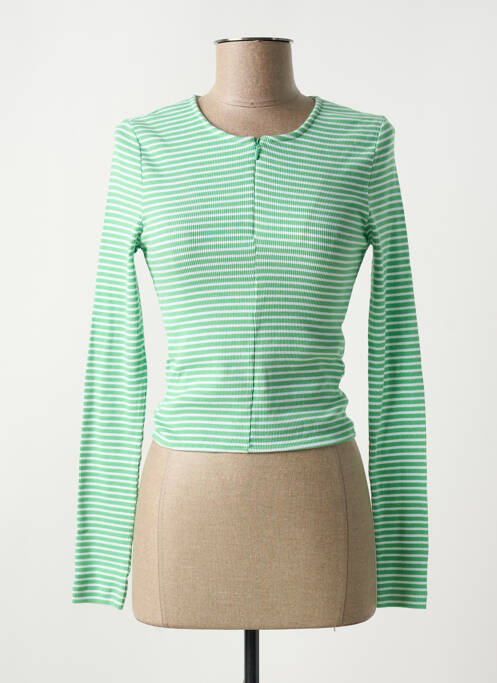 Tricou verde NOISY MAY femeie