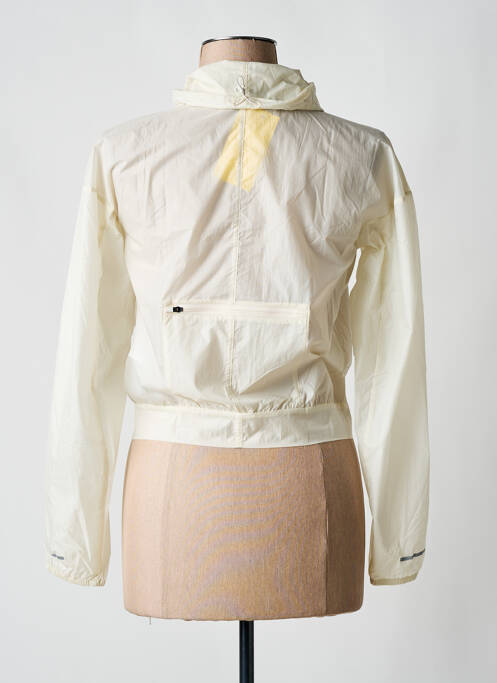 Jachetă vânt alb ASICS femeie