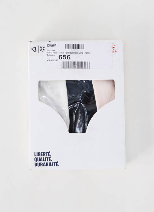 Chilot alb PETIT BATEAU femeie