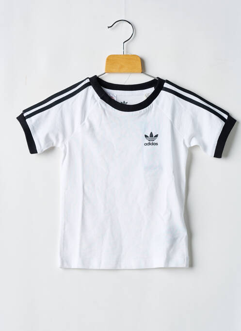 Tricou alb ADIDAS copil