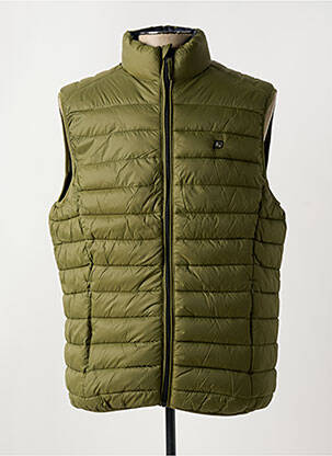 Geacă matlasată verde BLEND bărbat