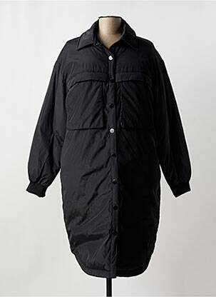 Parka guler col înalt negru I.CODE (By IKKS) femeie