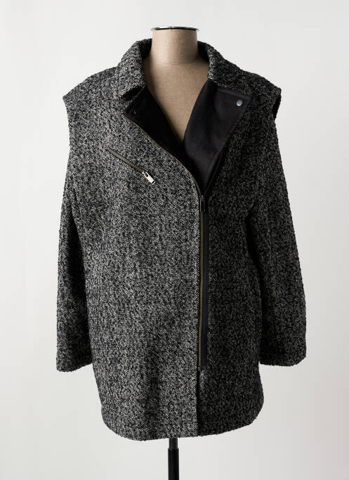 Palton scurt negru IKKS femme