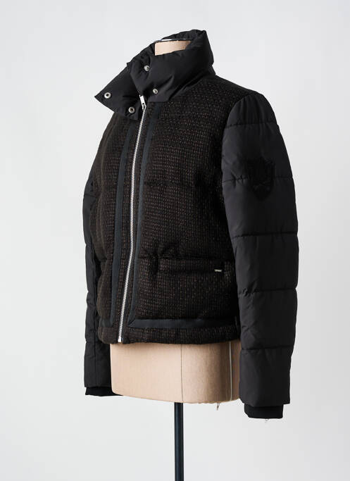 Geacă matlasată negru IKKS femeie