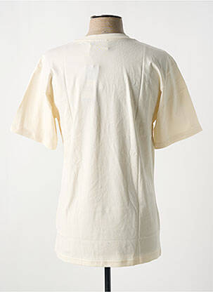Tricou guler rotund alb ADIDAS bărbat